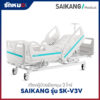 เตียงผู้ป่วย 3 ไกร์ แบบมือหมุน SAIKANG รุ่น SK-V3V