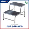 บันไดขึ้นเตียงสแตนเลส 2 ขั้น PISIT รุ่น PP030(C)