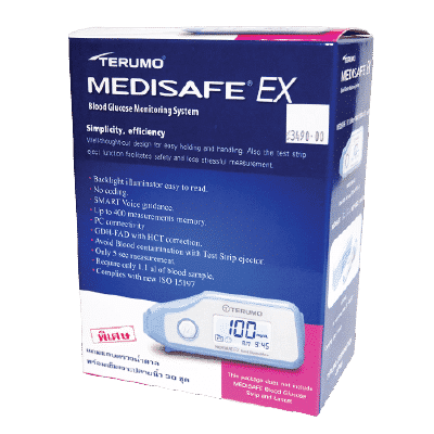 เครื่องตรวจน้ำตาล Terumo รุ่น Medisafe EX-01