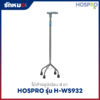 ไม้เท้า 4 ขา Hospro รุ่น H-WS932 สีเงิน