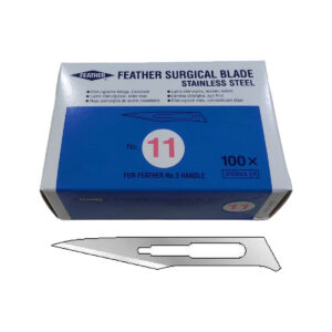 ใบมีดผ่าตัดสแตนเลส FEATHER