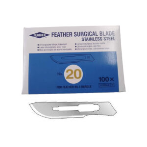 ใบมีดผ่าตัดสแตนเลส FEATHER