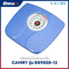 เครื่องชั่งน้ำหนักบุคคล แบบเข็ม CAMRY รุ่น BR9808-12 สีฟ้า