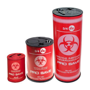 กล่องทิ้งเข็ม ใส่ของมีคม PRO SAVE