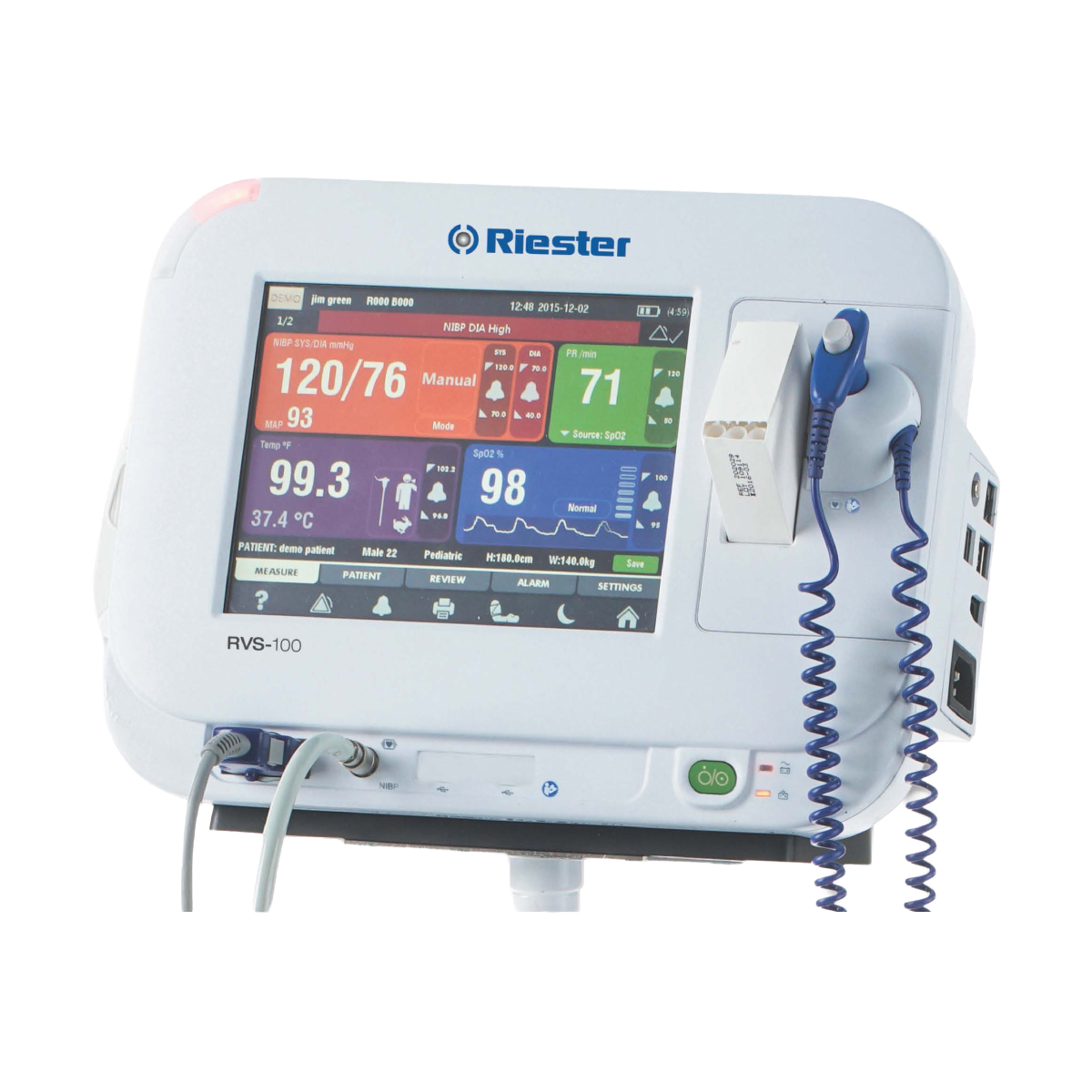 RIESTER Vital Sign Monitor RVS-100