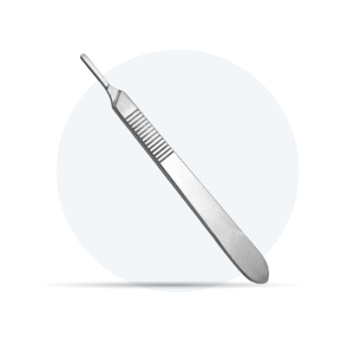 ด้ามมีดผ่าตัด (Scalple Handle)
