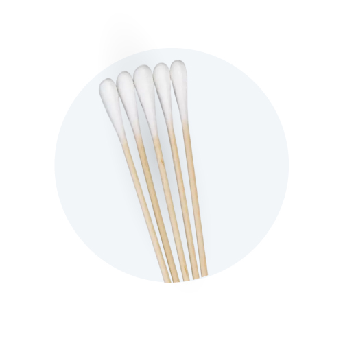 ไม้พันสำลี (Wooden Swab)