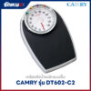 เครื่องชั่งน้ำหนักบุคคล แบบเข็ม CAMRY รุ่น DT602-C2 สีดำ