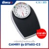 ขายส่งเครื่องชั่งน้ำหนักบุคคล แบบเข็ม CAMRY รุ่น DT602-C2 สีดำ (3 เครื่อง/กล่อง)