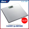 ขายส่งเครื่องชั่งน้ำหนักบุคคล แบบดิจิตอล CAMRY รุ่น EB9388 สีเทา (5 เครื่อง/กล่อง)
