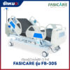 เตียงผู้ป่วยไฟฟ้า 5 ไกร์ FASICARE รุ่น FB-305 พร้อมระบบ CPR