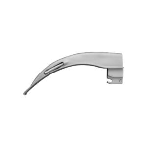 Hilbro (04.1510.70) Macintosh Laryngoscope Blade fiber optic #1, 70mm