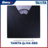 เครื่องชั่งน้ำหนักบุคคล แบบเข็ม TANITA รุ่น HA-880 สีดำ