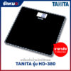 ขายส่งเครื่องชั่งน้ำหนักบุคคล แบบดิจิตอล TANITA รุ่น HD-380 สีดำ (2 เครื่อง/กล่อง)