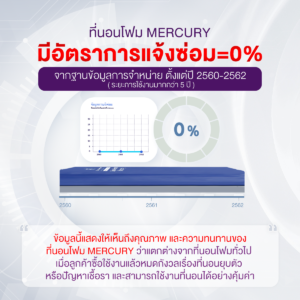 ที่นอนโฟมป้องกันแผลกดทับ Dyna-Form รุ่น Mercury
