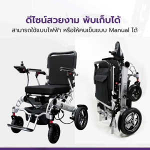 รถเข็นวีลแชร์ไฟฟ้า-INNUOVO-รุ่น-W5521