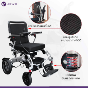 รถเข็นวีลแชร์ไฟฟ้า-INNUOVO-รุ่น-W5521