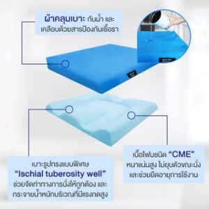 เบาะโฟมรองนั่งกันแผลกดทับ DYNA-TEK รุ่น Profile