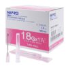 เข็มฉีดยา (Hypodermic Needle) ยี่ห้อ NIPRO เบอร์ 18x1 1/2"