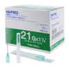 เข็มฉีดยา (Hypodermic Needle) ยี่ห้อ NIPRO เบอร์ 21x1 1/2"