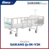 เตียงผู้ป่วย 2 ไกร์ แบบมือหมุน SAIKANG รุ่น SK-V2K