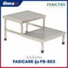 บันไดขึ้นเตียงสแตนเลส 2 ขั้น FASICARE รุ่น FB-803