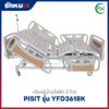 เตียงผู้ป่วยไฟฟ้า 3 ไกร์ ราวปีกนก PISIT รุ่น YFD3618K