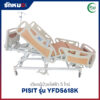 เตียงผู้ป่วยไฟฟ้า 5 ไกร์ ราวปีกนก PISIT รุ่น YFD5618K