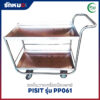 รถเข็นวางเครื่องมือแพทย์ 2 ชั้น PISIT รุ่น PP061