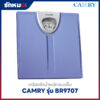 เครื่องชั่งน้ำหนักบุคคล แบบเข็ม CAMRY รุ่น BR9707 สีฟ้า