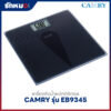 เครื่องชั่งน้ำหนักบุคคล แบบดิจิตอล CAMRY รุ่น EB9345 สีดำ (ชั่งน้ำหนักเด็กได้)