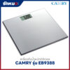 เครื่องชั่งน้ำหนักบุคคล แบบดิจิตอล CAMRY รุ่น EB9388 สีเทา