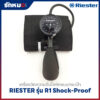 เครื่องวัดความดันโลหิต แบบกระเป๋า (มือบีบ) RIESTER รุ่น R1 Shock-Proof R1250-107 (หน้าปัดดำ)