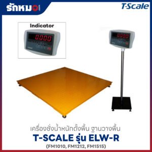 เครื่องชั่งตั้งพื้น T-SCALE ELW-R แท่นวางพื้น Model FM