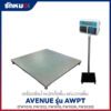 เครื่องชั่งน้ำหนักตั้งพื้น AVENUE AWPT แท่นสีเทา