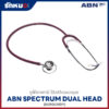 หูฟังแพทย์ ABN SPECTRUM สีแดงไวน์ DUAL HEAD