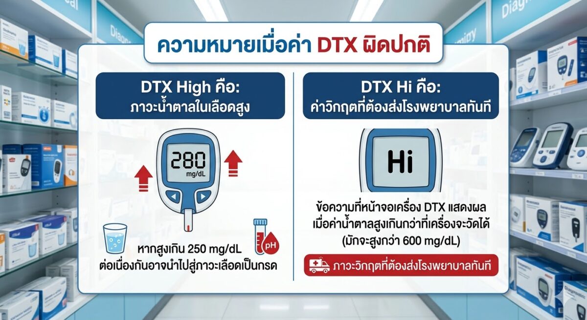 Dtx Rave DTX คืออะไร เจาะระดับน้ำตาลปลายนิ้ว ค่าปกติควรอยู่ที่เท่าไหร่ 2026