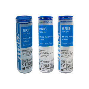 หลอดฮีมาโตคริต สีฟ้า HAEMATOKRIT TUBE BLUE