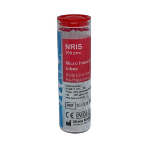 หลอดฮีมาโตคริต แดง HEMATOCRIT TUBE RED